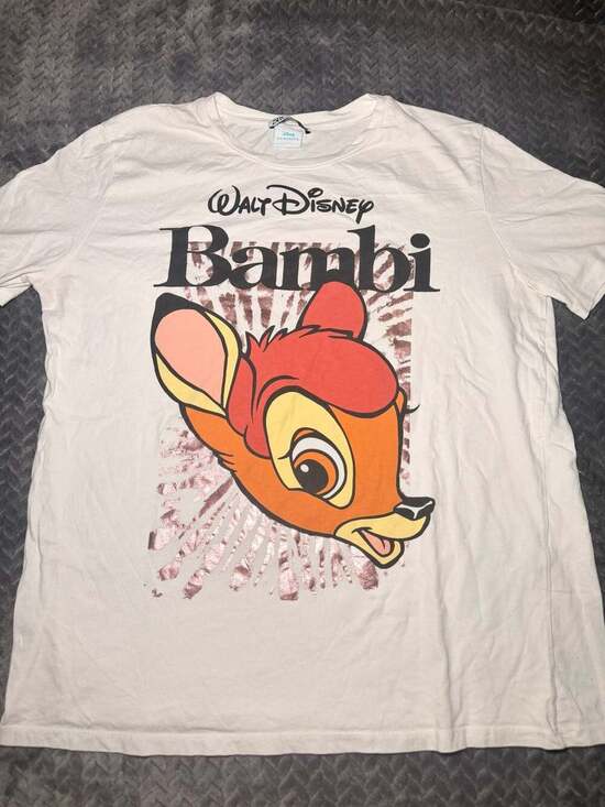 Zara Tops - Zara Disney Classics Bambi Graphic T-Shirt Size M